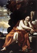 Simon Vouet St Mary Magdalene oil painting artist